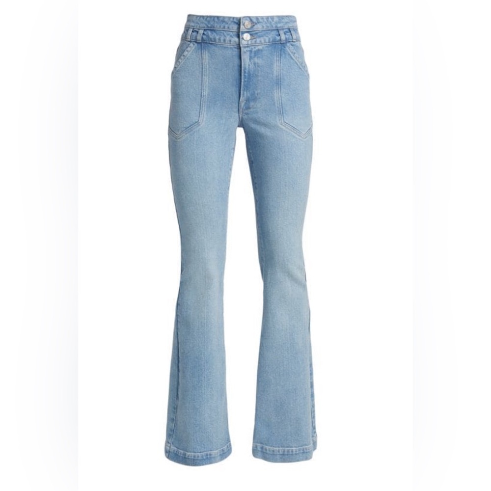 NEW Frame Double Button Pocket Flare Jeans size 32